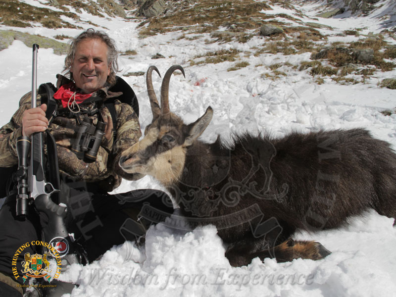 Jim Shockey with his Carpathian Chamois Hunting in Romania