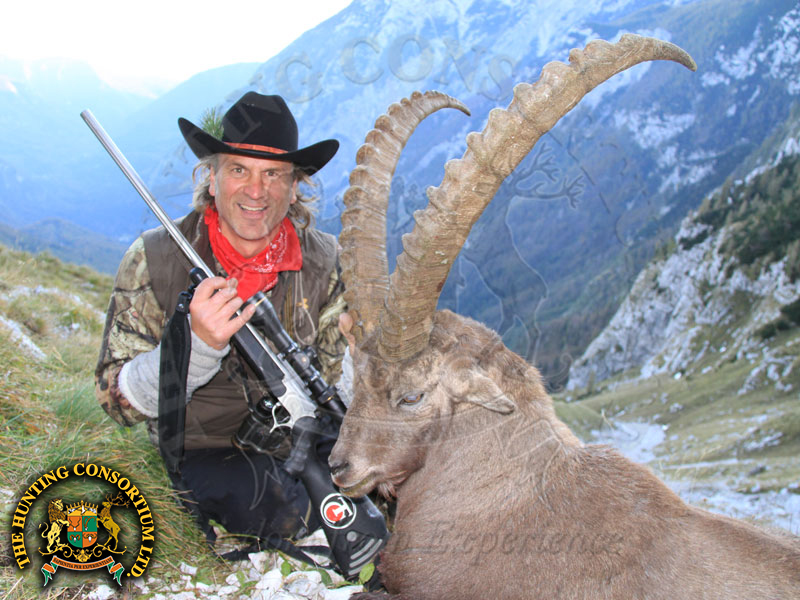Jim Shockey Alpine Ibex Hunting in Slovenia with Hunting Consortium