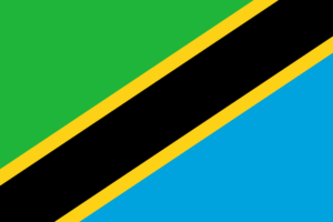 Hunting in Tanzania. Flag of Tanzania. Safari in Tanzania. Hunting Safari in Tanzania. Tanzanian Hunting Safari.