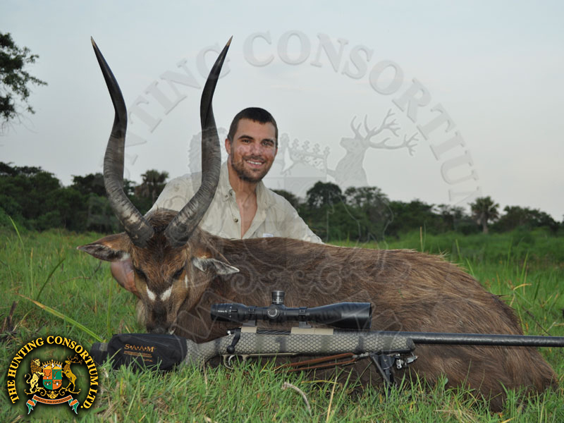 Rob Kern Sitatunga Hunting in Uganda. East African Sitatunga.