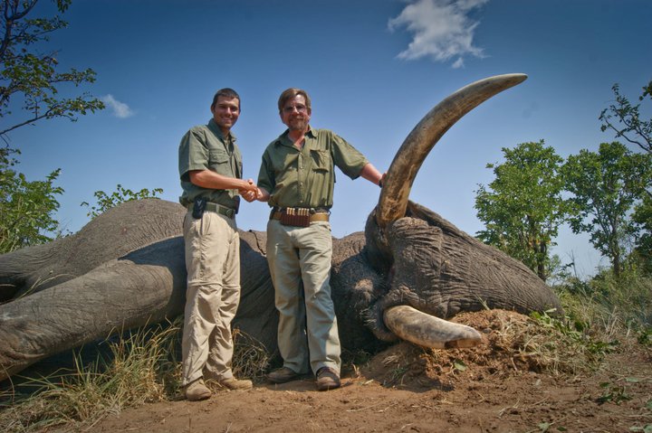 Robert Kern Elephant Hunting