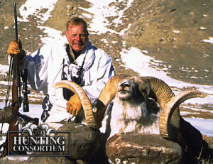 The Hunting Consortium is a Craig Boddington Endorsed Outfitter. This is Craig Boddington with his Marco Polo Polo Argali from Tajikistan from his SECOND Marco Polo Sheep Hunt with Hunting Consortium.